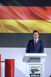 Eröffnungsrundgang der Kanzlerin auf der Hannover Messe 2018