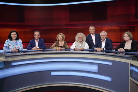 Talkshow 'hart aber fair' in Berlin