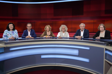 Talkshow 'hart aber fair' in Berlin