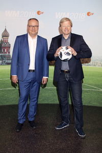 ZDF und ARD-Fußball-WM-Pressekonferenz in Hamburg