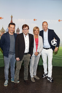 ZDF und ARD-Fußball-WM-Pressekonferenz in Hamburg