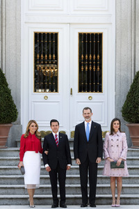 Das spanische Königspaar empfängt Enrique Pena Nieto in Madrid