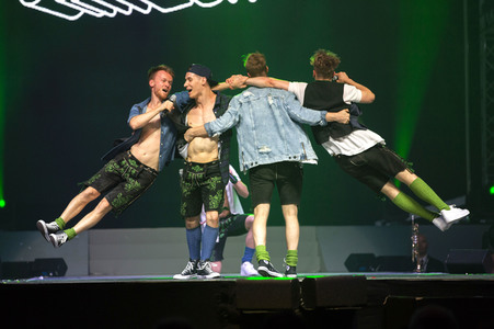 Liveshow 'Das große Schlagerfest - Die Party des Jahres 2018' in Erfurt