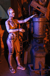 GEEK ART: Menschmaschine / Man-Machine Bodypainting