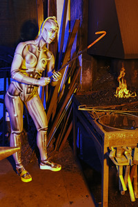 GEEK ART: Menschmaschine / Man-Machine Bodypainting