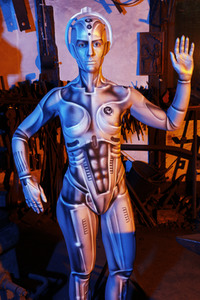 GEEK ART: Menschmaschine / Man-Machine Bodypainting