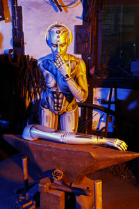 GEEK ART: Menschmaschine / Man-Machine Bodypainting