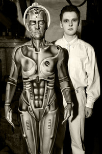 GEEK ART: Menschmaschine / Man-Machine Bodypainting