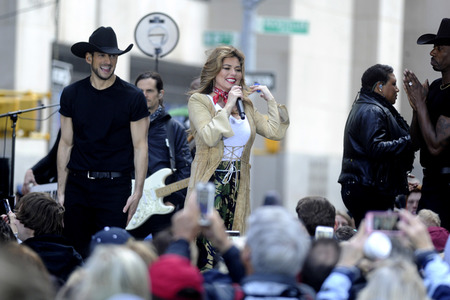 Konzert von Shania Twain in New York