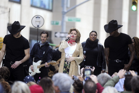 Konzert von Shania Twain in New York