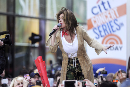 Konzert von Shania Twain in New York