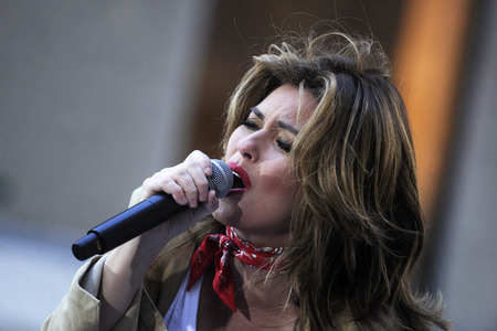 Konzert von Shania Twain in New York
