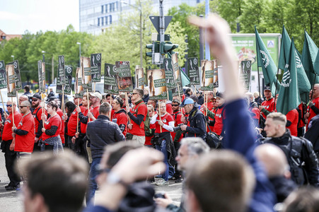 Der III. Weg Aufzug in Chemnitz