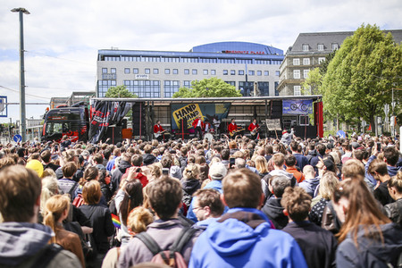 'Hand in Hand' Demonstration in Chemnitz