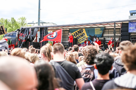 'Hand in Hand' Demonstration in Chemnitz