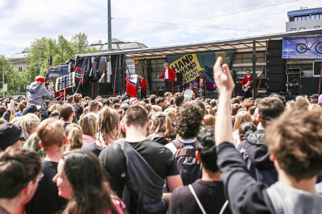 'Hand in Hand' Demonstration in Chemnitz
