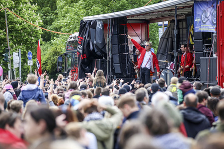 'Hand in Hand' Demonstration in Chemnitz