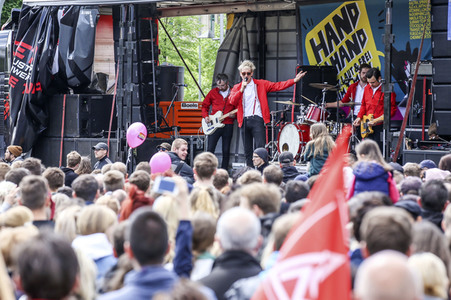 'Hand in Hand' Demonstration in Chemnitz