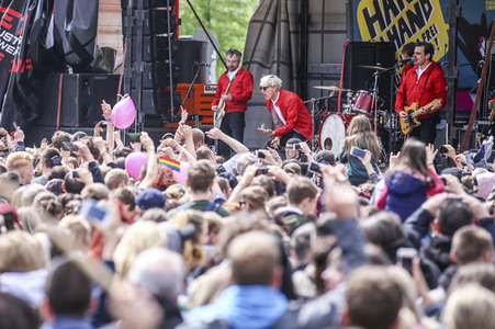 'Hand in Hand' Demonstration in Chemnitz