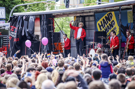 'Hand in Hand' Demonstration in Chemnitz