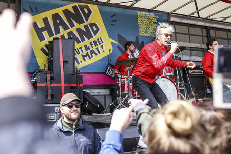 'Hand in Hand' Demonstration in Chemnitz