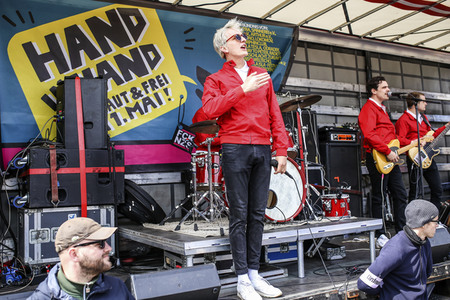 'Hand in Hand' Demonstration in Chemnitz