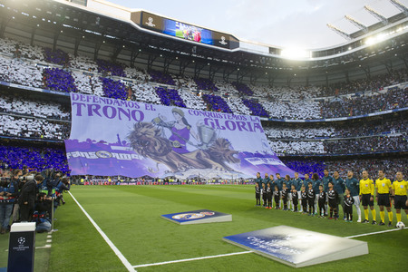 Champions League Match Real Madrid vs. FC Bayern München in Madrid