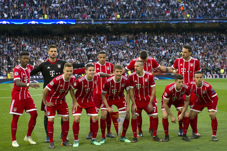 Champions League Match Real Madrid vs. FC Bayern München in Madrid