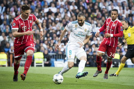 Champions League Match Real Madrid vs. FC Bayern München in Madrid