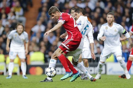 Champions League Match Real Madrid vs. FC Bayern München in Madrid