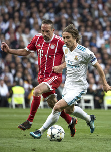 Champions League Match Real Madrid vs. FC Bayern München in Madrid