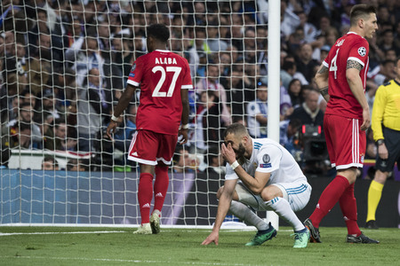 Champions League Match Real Madrid vs. FC Bayern München in Madrid