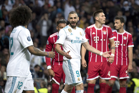 Champions League Match Real Madrid vs. FC Bayern München in Madrid