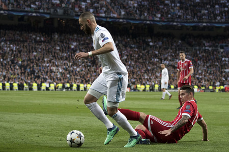 Champions League Match Real Madrid vs. FC Bayern München in Madrid