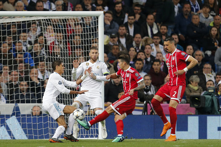 Champions League Match Real Madrid vs. FC Bayern München in Madrid