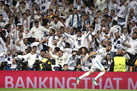Champions League Match Real Madrid vs. FC Bayern München in Madrid