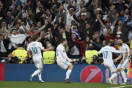 Champions League Match Real Madrid vs. FC Bayern München in Madrid