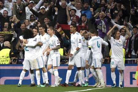 Champions League Match Real Madrid vs. FC Bayern München in Madrid