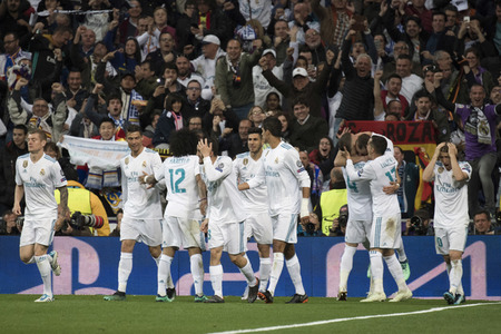 Champions League Match Real Madrid vs. FC Bayern München in Madrid