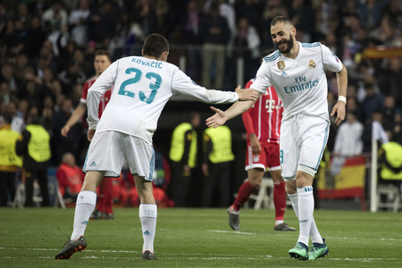Champions League Match Real Madrid vs. FC Bayern München in Madrid