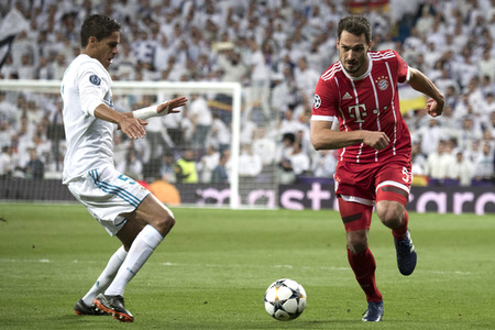 Champions League Match Real Madrid vs. FC Bayern München in Madrid