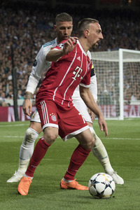 Champions League Match Real Madrid vs. FC Bayern München in Madrid