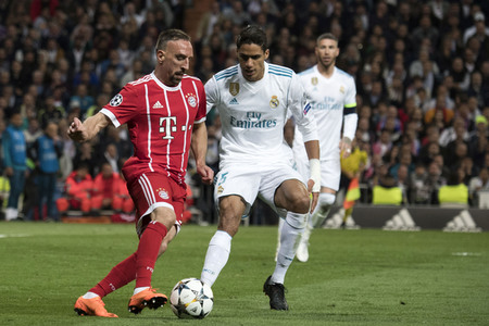 Champions League Match Real Madrid vs. FC Bayern München in Madrid