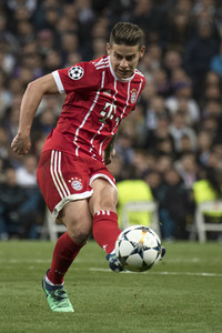 Champions League Match Real Madrid vs. FC Bayern München in Madrid