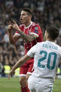 Champions League Match Real Madrid vs. FC Bayern München in Madrid