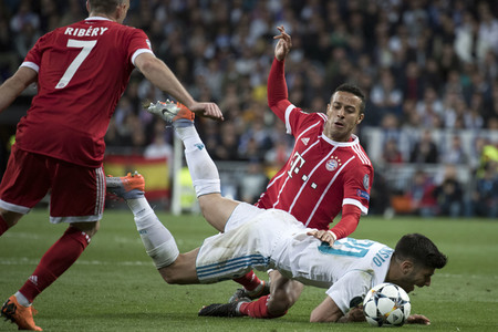 Champions League Match Real Madrid vs. FC Bayern München in Madrid