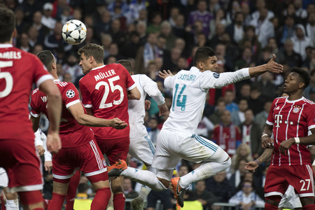 Champions League Match Real Madrid vs. FC Bayern München in Madrid