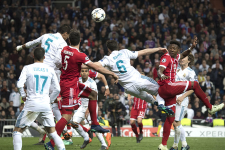 Champions League Match Real Madrid vs. FC Bayern München in Madrid