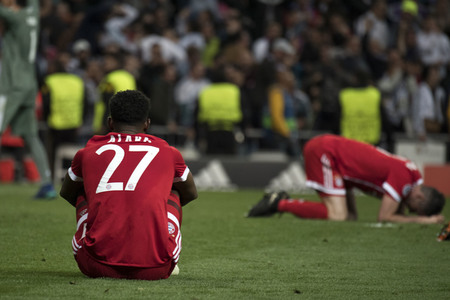 Champions League Match Real Madrid vs. FC Bayern München in Madrid