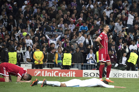 Champions League Match Real Madrid vs. FC Bayern München in Madrid